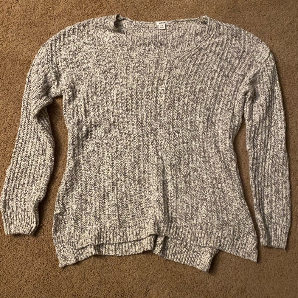 Garage Grey Knit Sweater